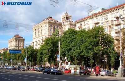 Kijów - ulica Khreschatyk